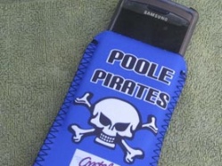Poole Pirates Phone Pouch