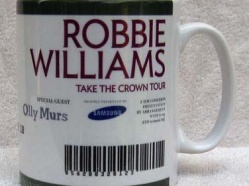 Ticket Mug from the 2013 Manchester Concert