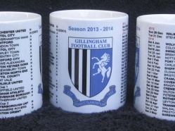 Gillingham FC 2013/14 Fixture Mug
