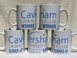 Caversham Lawn Tennis Club Tournament Mug