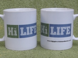 Highgate Cricket & Tennis Club featuring their new Hi Life Logo