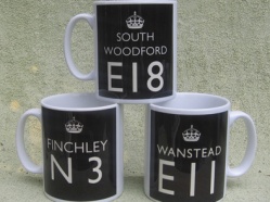 Postcode Mugs