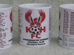 Kidderminster Harriers Fixture Mug 2014-15