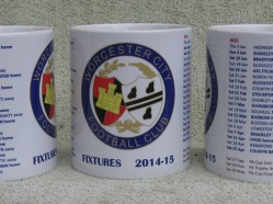 Worcester City Fixture Mug 2014-15