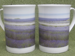 Lavender Field in Bone China from the Cotswold Collection