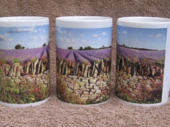 Lavender Wall in Porcelain from the Cotswold Collection
