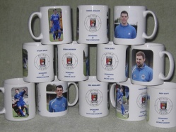 Bo'ness United Players and Sponsors Mugs