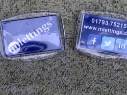 Acrylic Key Ring for m.lettings