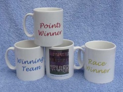 Competition mugs for Rhonda Cycling Club 2015