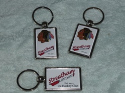 Streatham Ice Hockey Key Ring