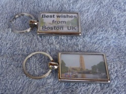 Boston Keyring