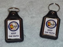 Keep the Faith Keyring