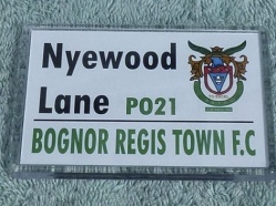 Bognor Regis Town FC Fridge Magnet