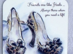 Friends are like heals  .....