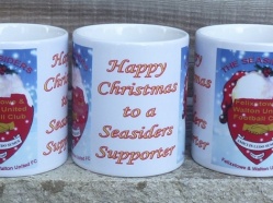 Felixstowe & Walton United Christmas Mug