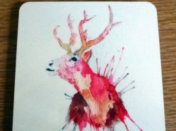 Stag Coaster