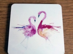 Flamingoes Coaster