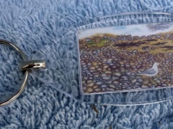 Gulls on the Beach Key Ring