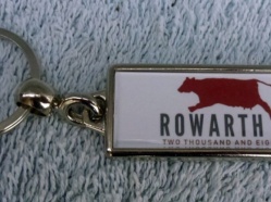 Rowarth Do Oblong Keyring