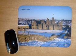 Middleham Castle Mouse Mat