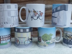Sampled mugs for a Business Client