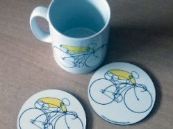 Cafe Jello Coaster Yellow Racer 110.JPG