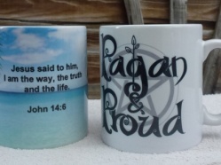 Pagan Mugs for Hawthorn Crafts