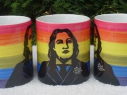 Oscar Wilde Rainbow Mug
