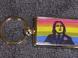 Oscar Wilde Keyring