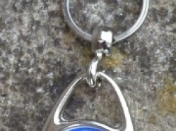 Teardrop style Keyring