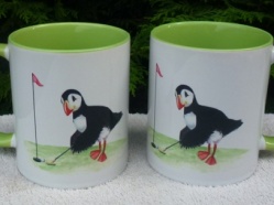 Puffin Prints Golfing Puffin