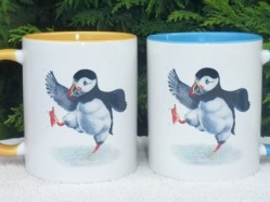 Puffin Prints Dancing Puffin