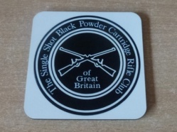 Single Shot Black Powder Cartridge Rifle Club Coaster 2